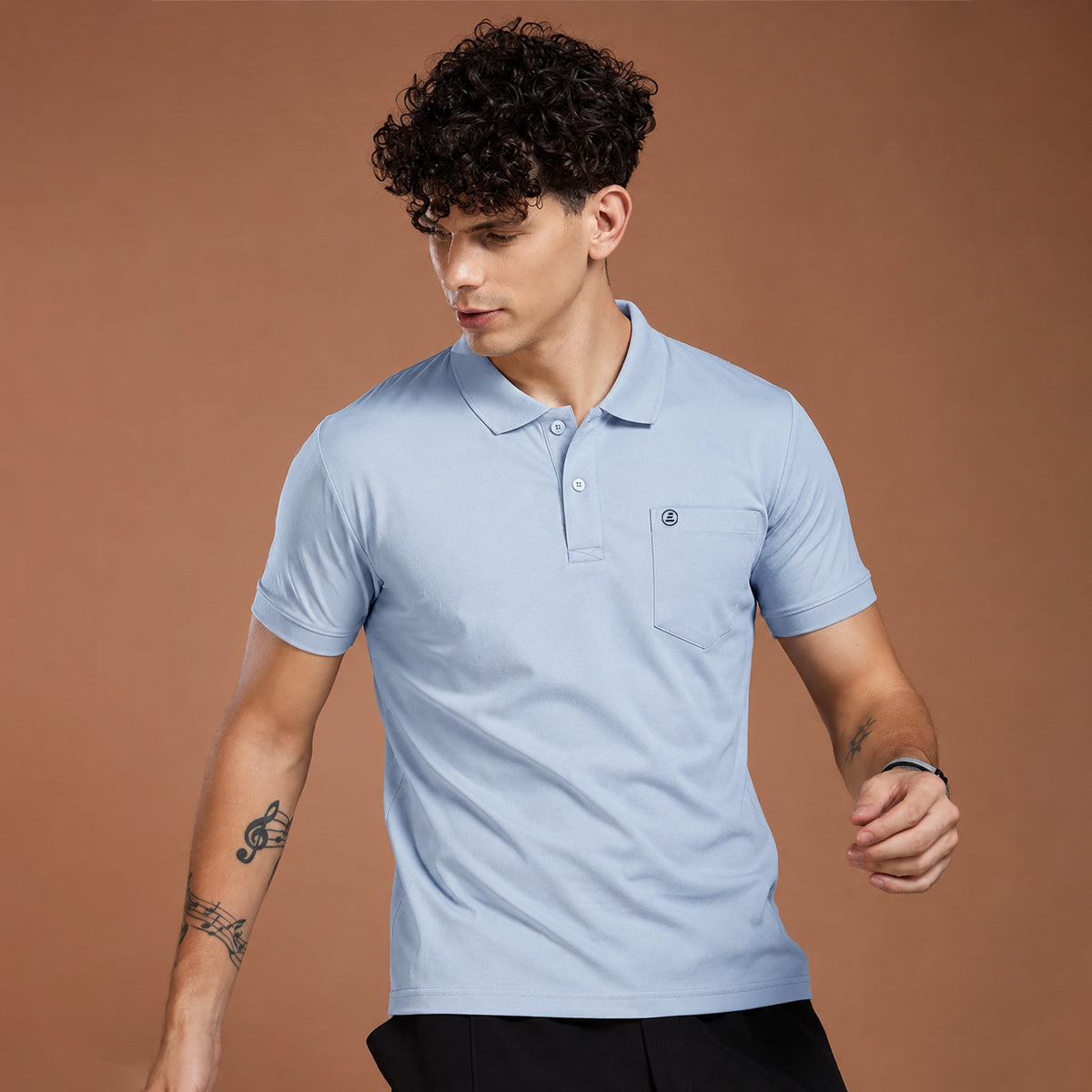 Imported Tencel Polo Tees - 9911