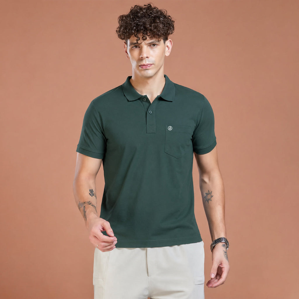 Imported Tencel Polo Tees - 9911