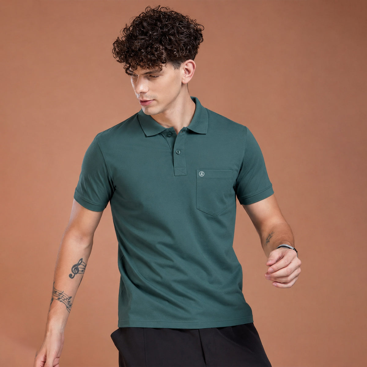 Imported Tencel Polo Tees - 9911