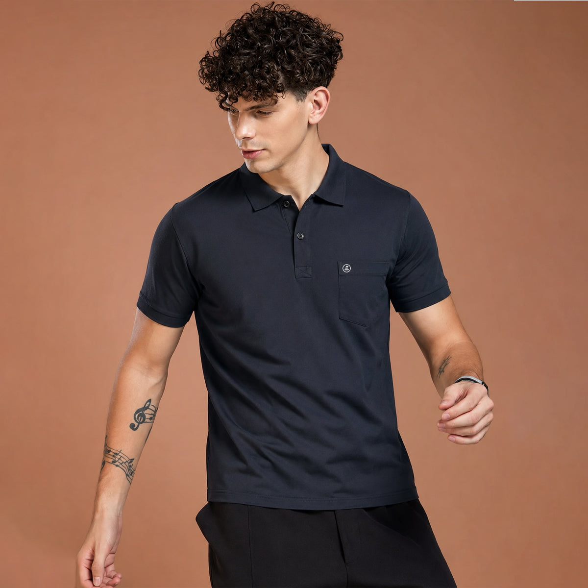 Imported Tencel Polo Tees - 9911