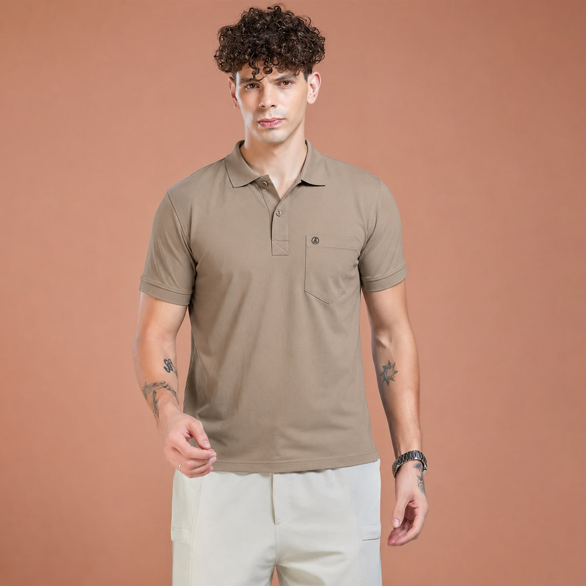 Imported Tencel Polo Tees - 9911