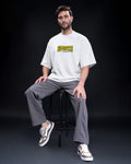 Men's "SPORTS" Oversized T-Shirt – White