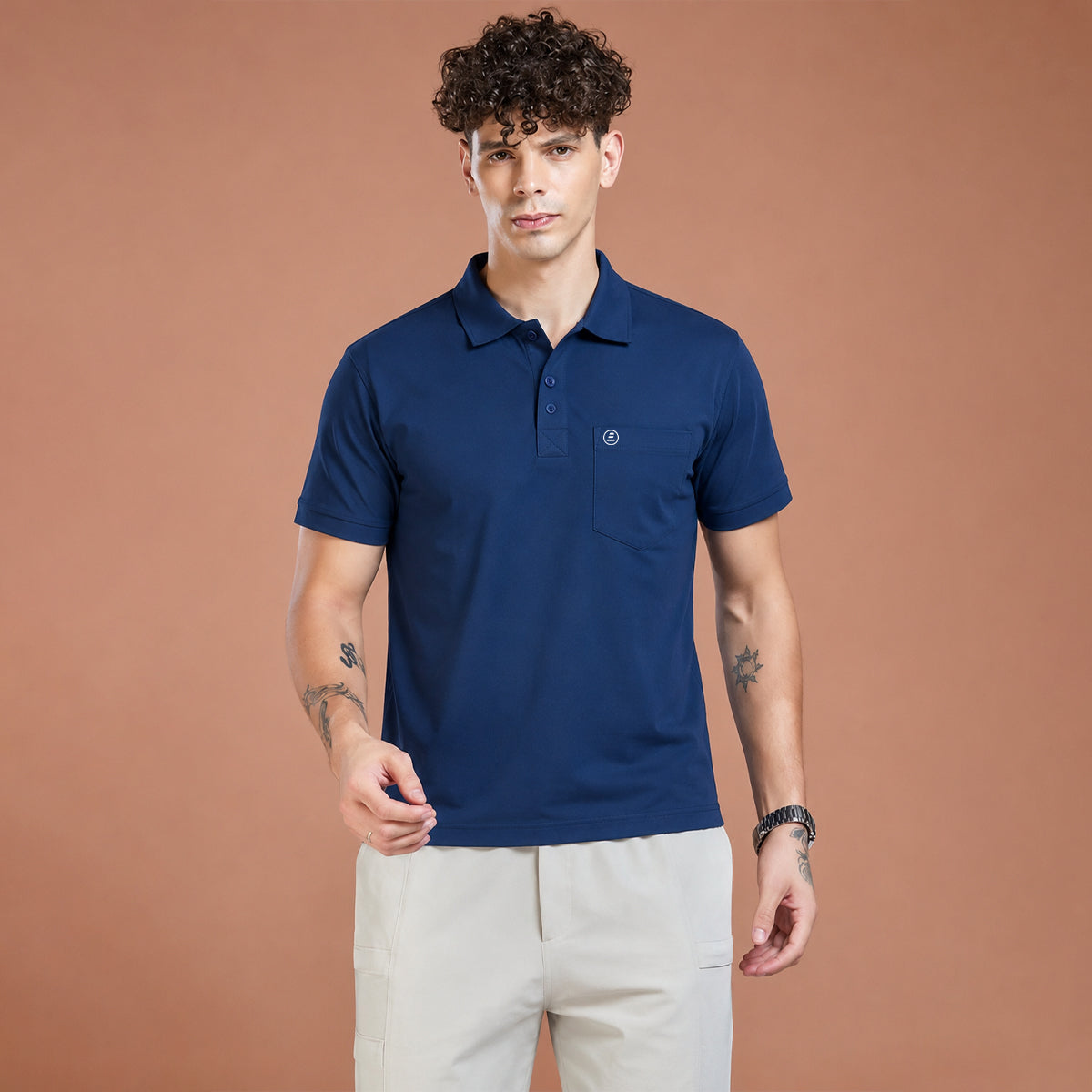 Imported Tencel Polo Tees - 9911