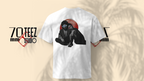 DC-MADNESS Oversized Front & Back Print T-Shirt