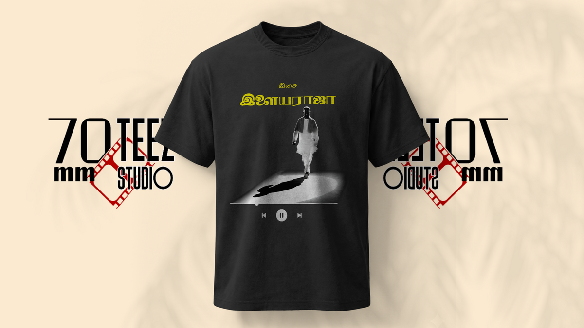 ILLAYARAJA Oversized T-Shirt