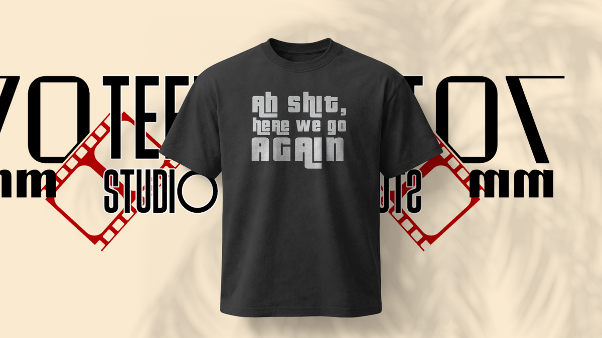 GTA SANDRESS Oversized Front & Back Print T-Shirt